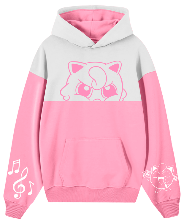 Hoodie /Canguro Bicolor Jigglypuff