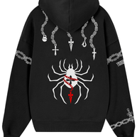 HOODIE/CANGURO NEGRO KURAPIKA - HXH
