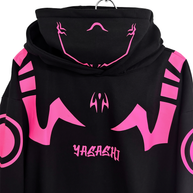 Hoodie/ canguro negro - Sukuna LIGTH J.J.K