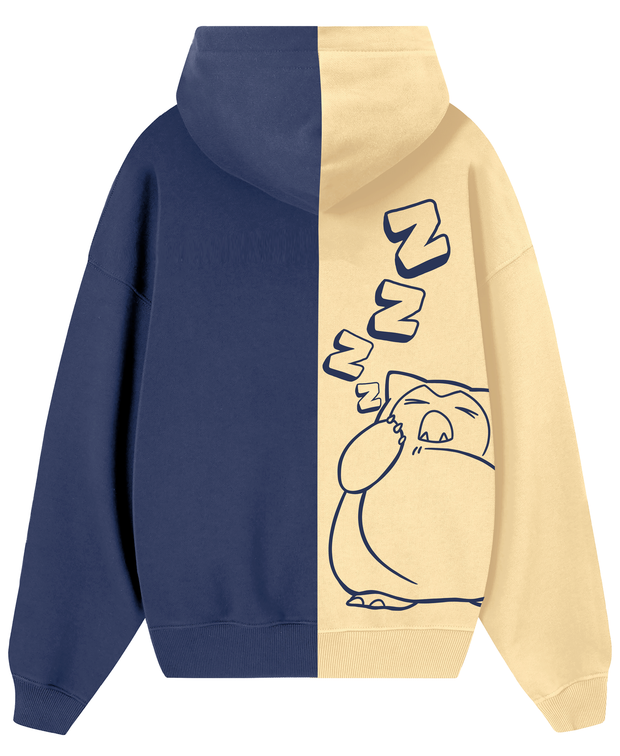 HOODIE/ BICOLOR BICOLOR SNORLAX ZIPPER POKÉMON