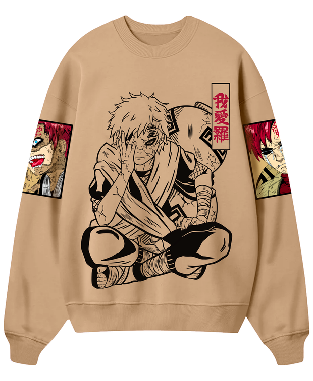 Poleron Cuello Polo - Gaara Naruto