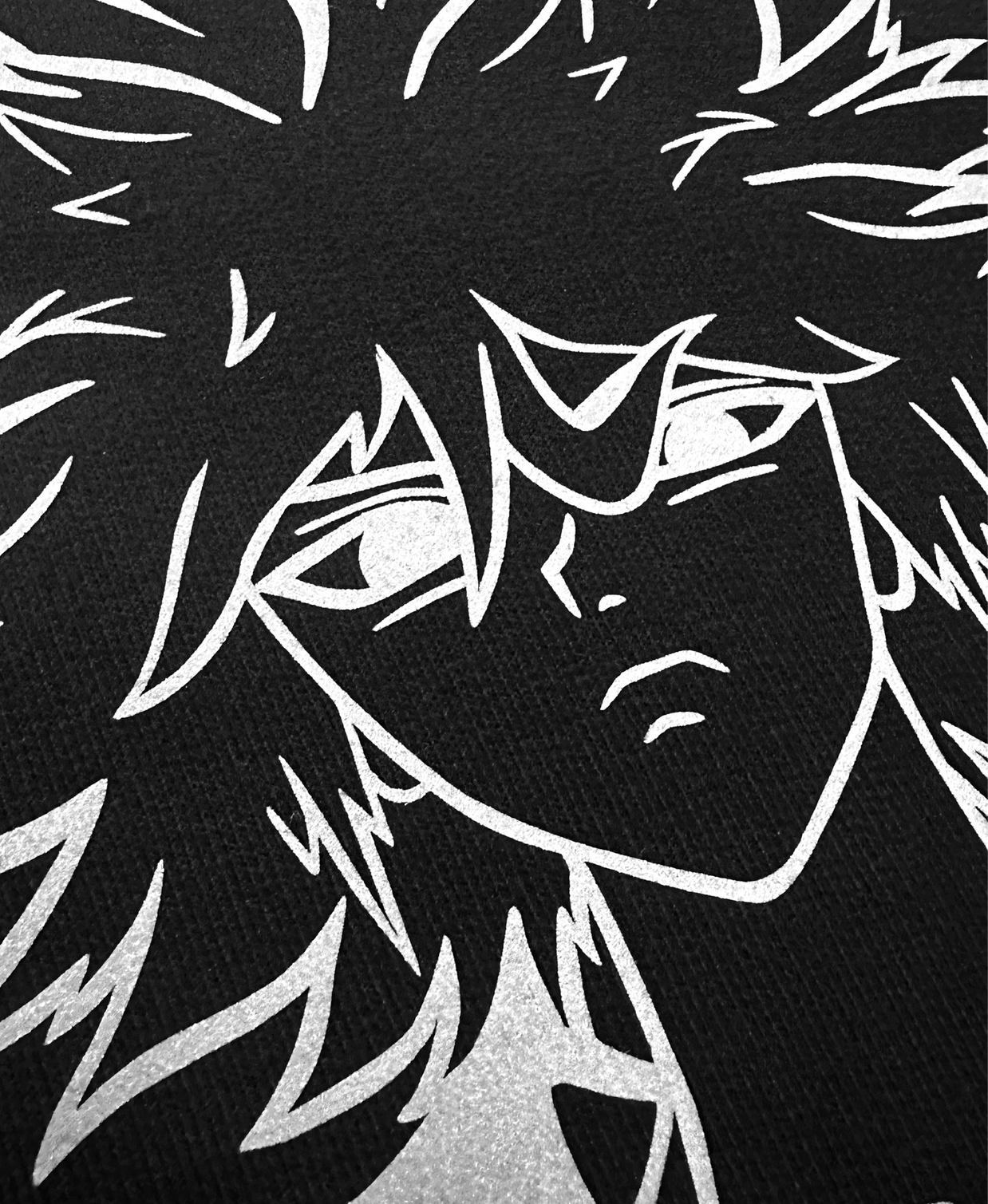 Hoodie/ Canguro Negro Killua Reflectante H x H