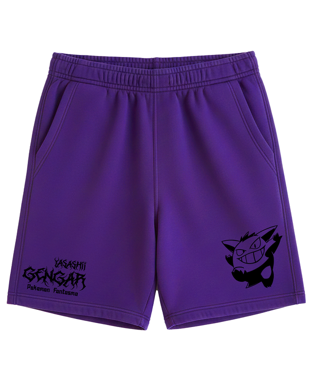 Short Morado Gengar Pokemon
