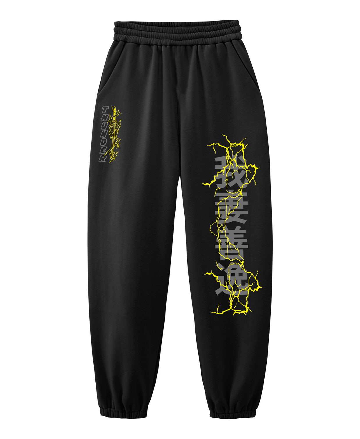 Jogger negro - Thunder K.N.Y