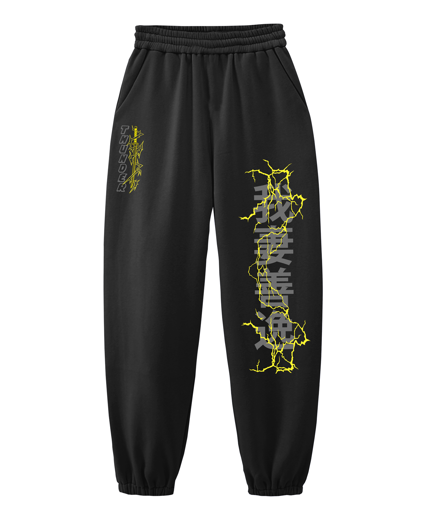 Jogger negro - Thunder K.N.Y