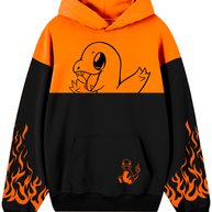 Hoodie /Canguro Bicolor Charmander