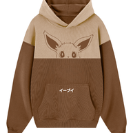 Hoodie / Canguro Bicolor EEVEE