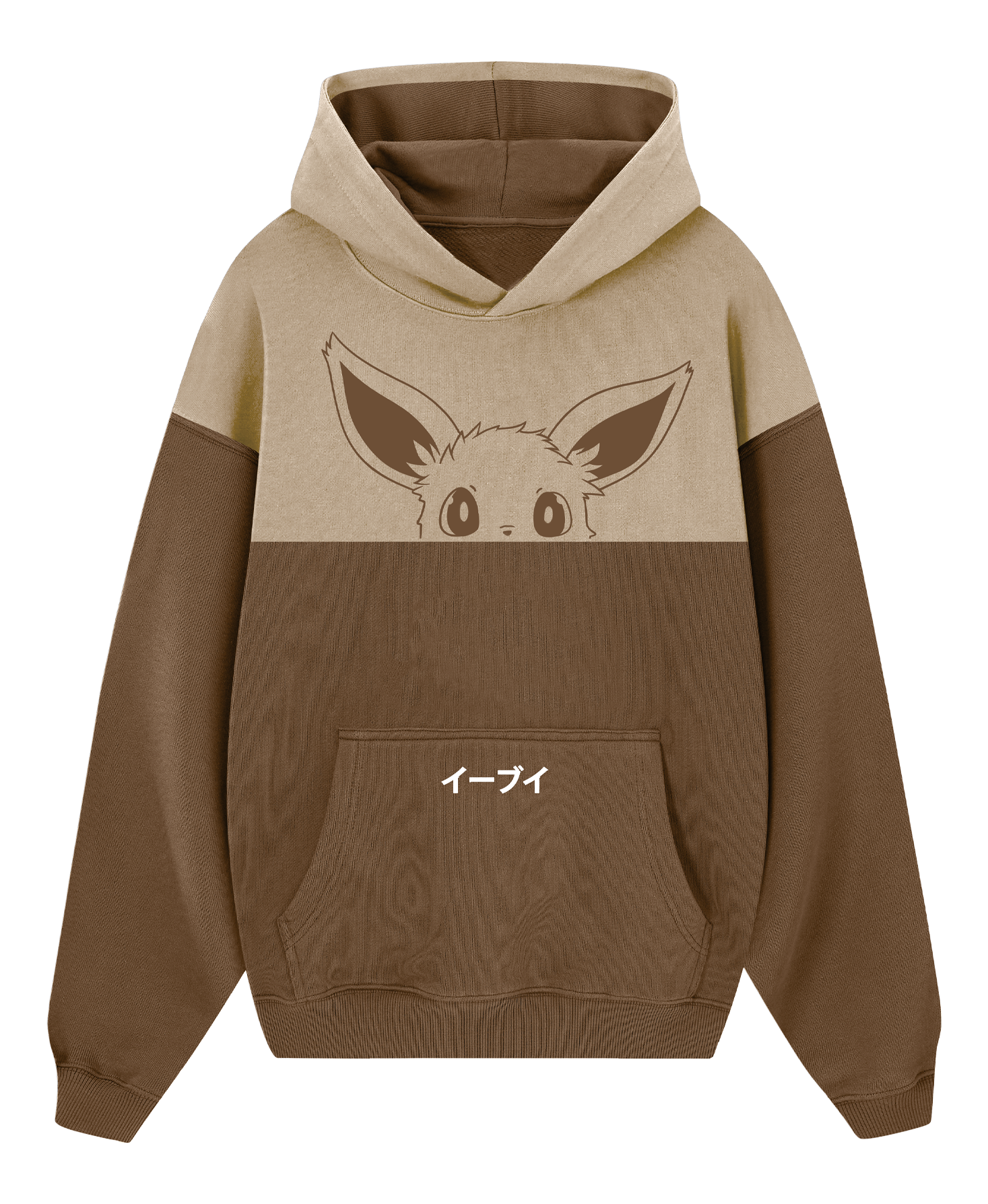 Hoodie / Canguro Bicolor EEVEE