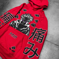 Hoodie / Canguro Rojo  Pain Naruto