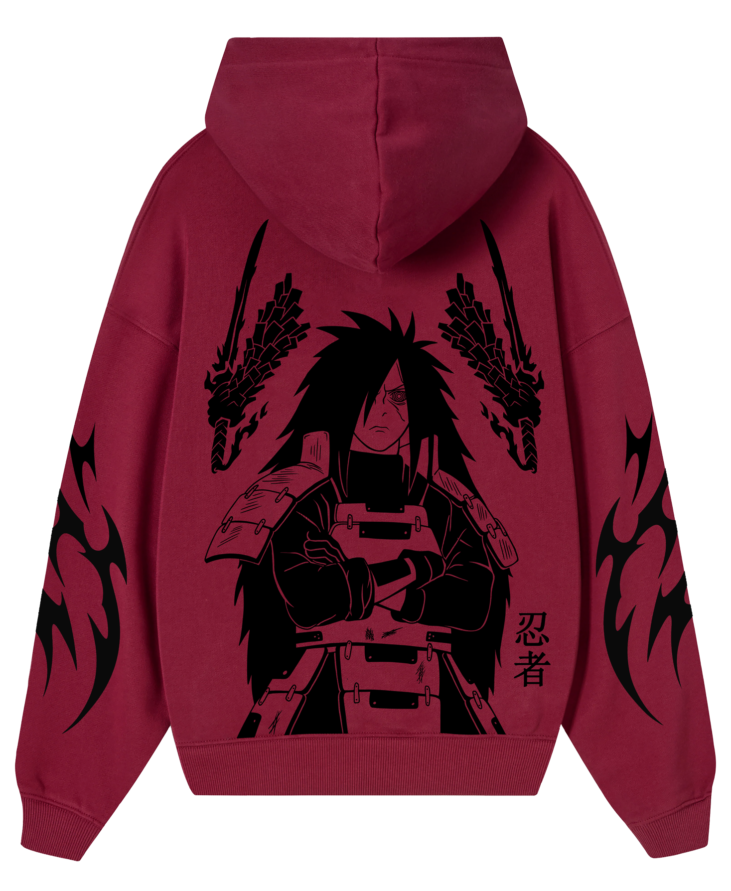 Hoodie/  canguro Zipper Madara - Naruto - rojo italiano