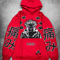 Hoodie / Canguro Rojo  Pain Naruto