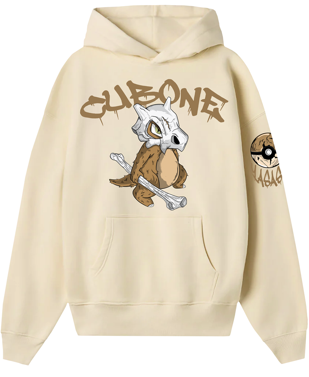 Hoodie/Canguro Crema - Cubone