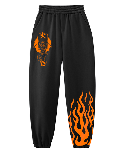 Jogger - Flame Charizard Oversize