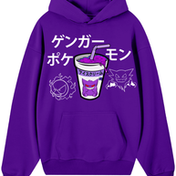 Hoodie /Canguro Morado Gengar