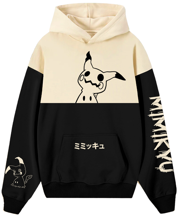 Hoodie /Canguro  Bicolor  Mimikyu