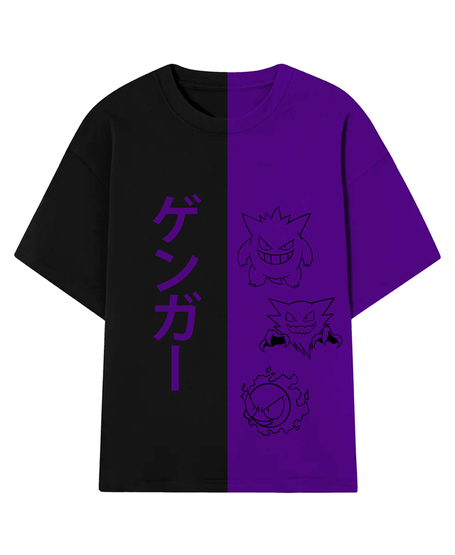 POLERA BICOLOR VERTICAL GENGAR