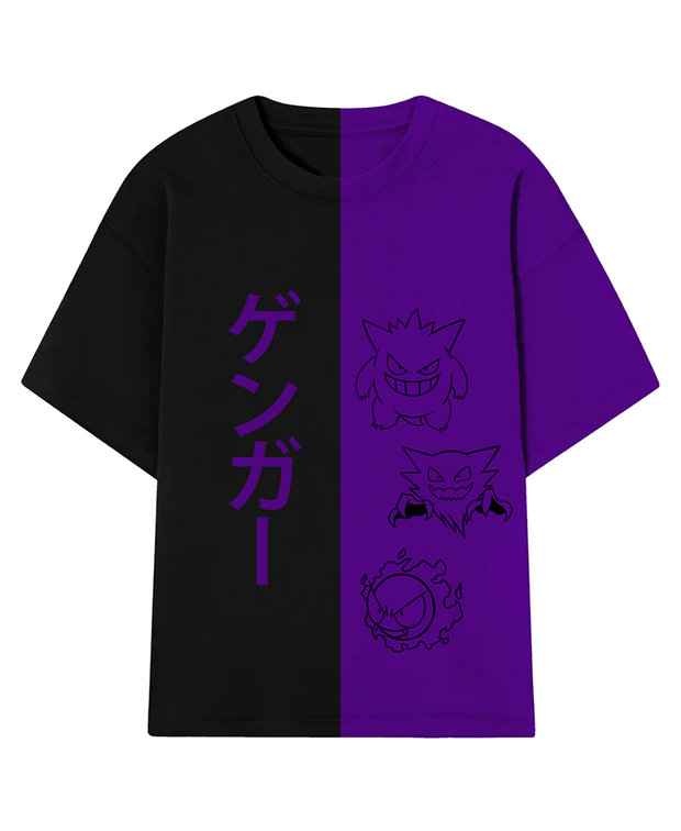 POLERA BICOLOR VERTICAL GENGAR
