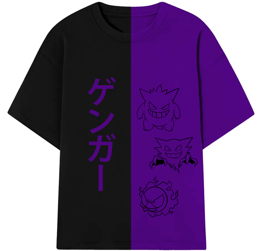 POLERA BICOLOR VERTICAL GENGAR