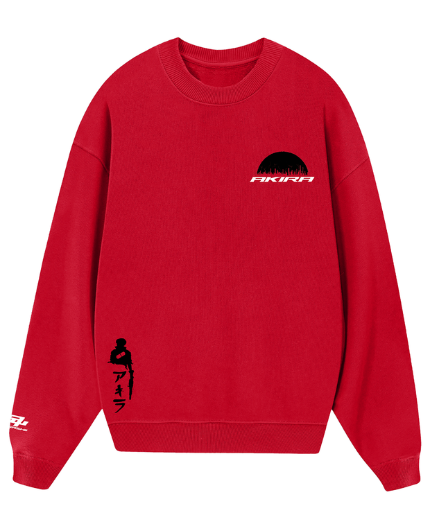 Poleron Cuello Polo Rojo - Akira