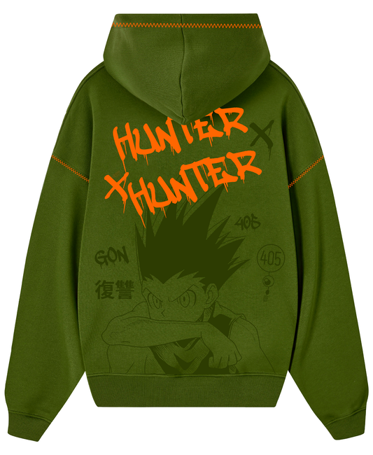 HOODIE/CANGURO VERDE GON - HXH - E.LIMITADA