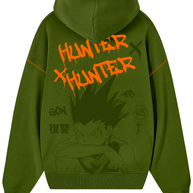 HOODIE/CANGURO VERDE GON - HXH - E.LIMITADA