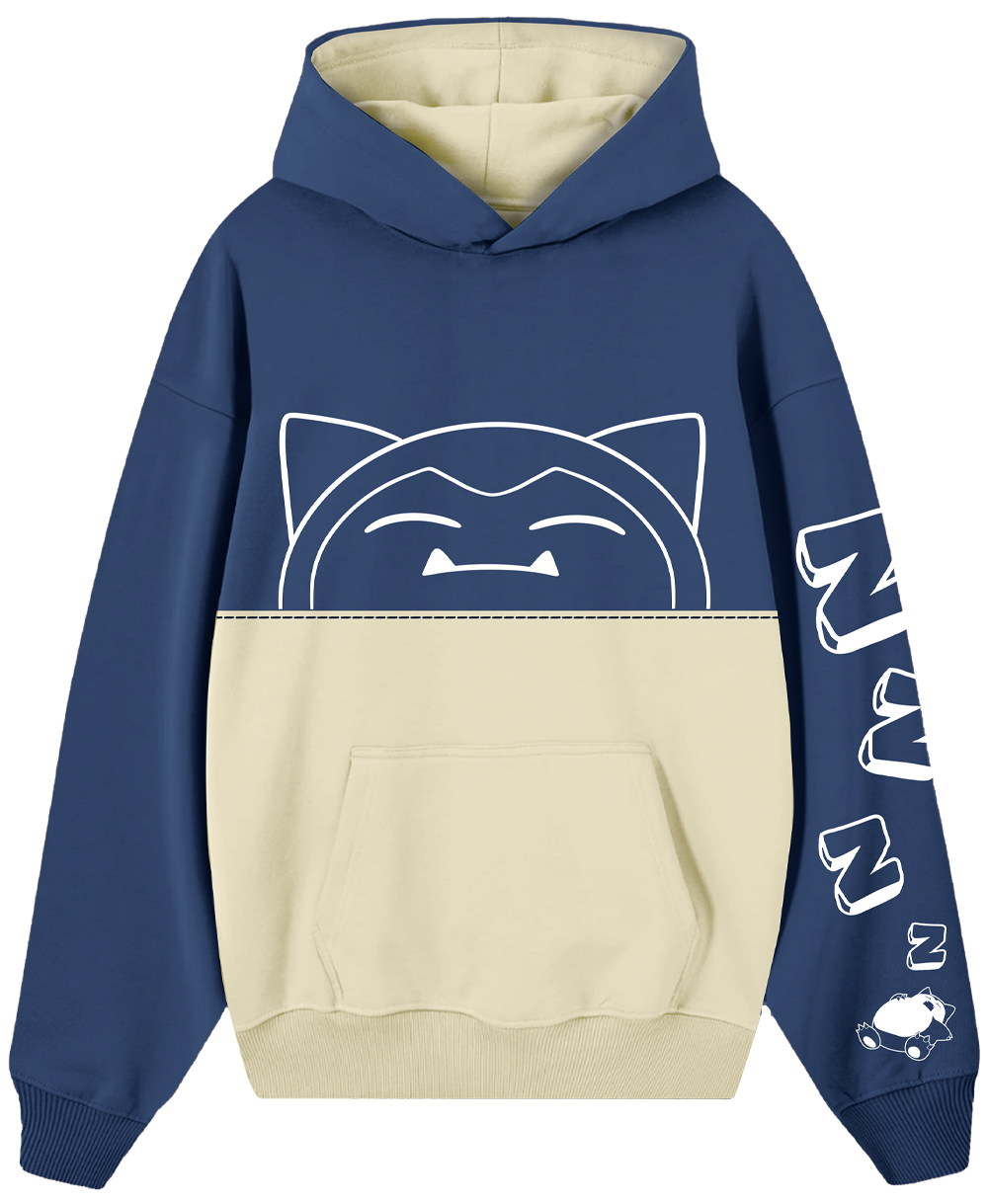 Hoodie / Canguro Bicolor Snorlax