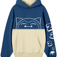 Hoodie / Canguro Bicolor Snorlax