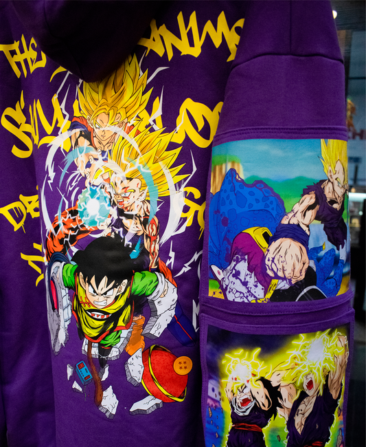 Hoodie Edición Especial Gohan Best Morado