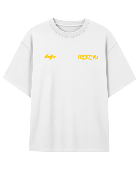 Polera Blanca Chainsaw Man