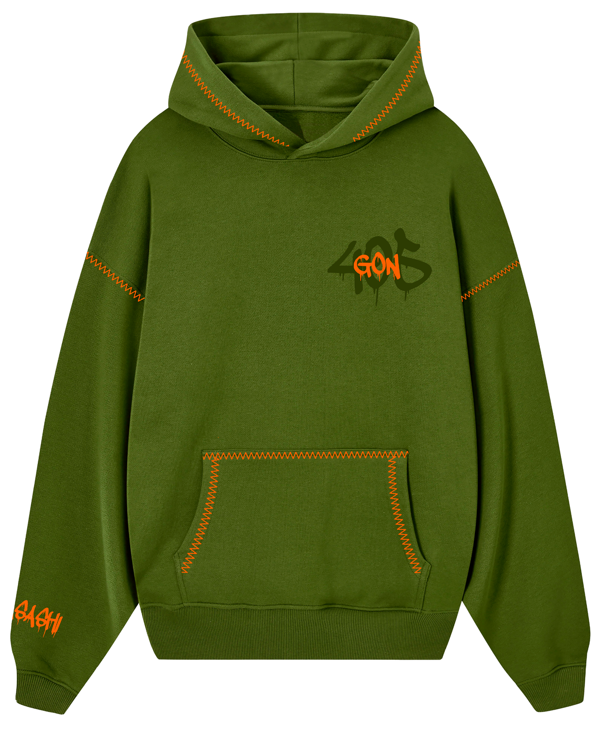 HOODIE/CANGURO VERDE GON - HXH - E.LIMITADA