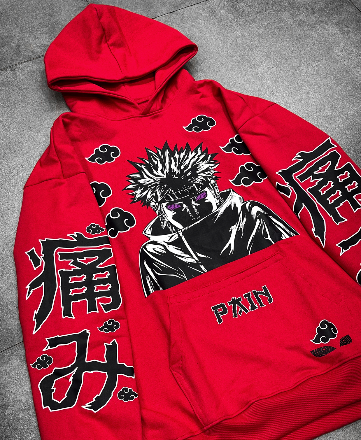 Hoodie / Canguro Rojo  Pain Naruto