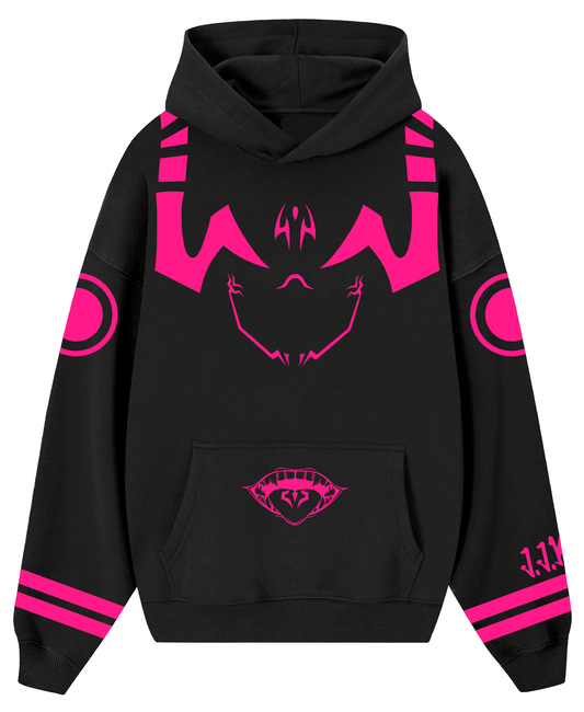Hoodie/ Canguro- Sukuna Fucsia