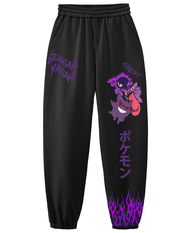 Jogger Negro Gengar Team Pokemon