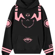 Hoodie/ Canguro Negro- Sukuna Rose