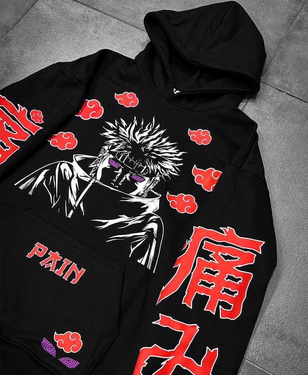 Hoodie / Canguro Negro Pain Naruto
