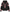 Hoodie/ Canguro Negro- Sukuna Rose