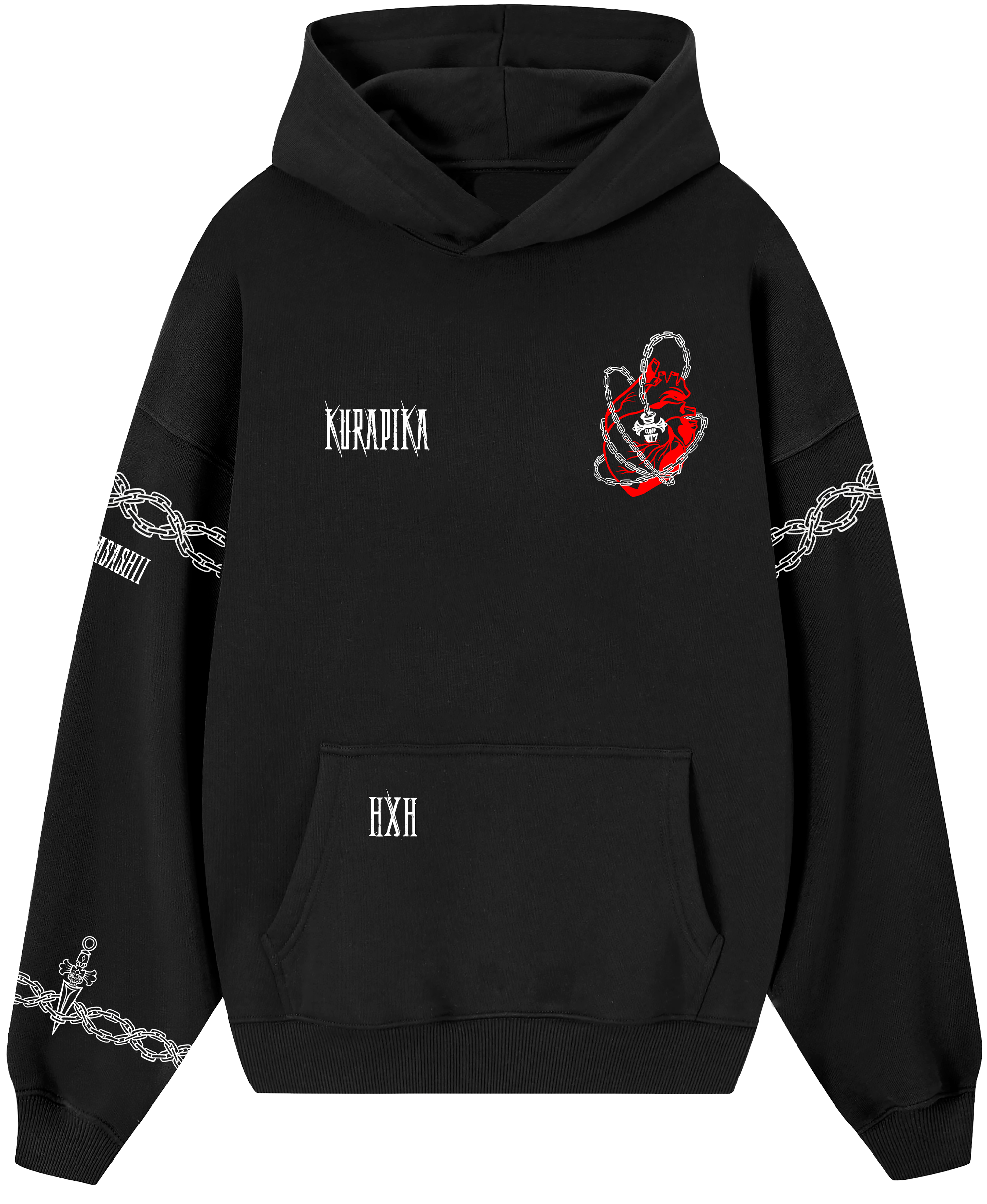 HOODIE/CANGURO NEGRO KURAPIKA - HXH